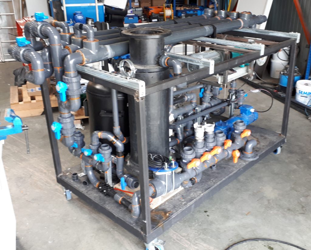 Pilote SAPO en construction