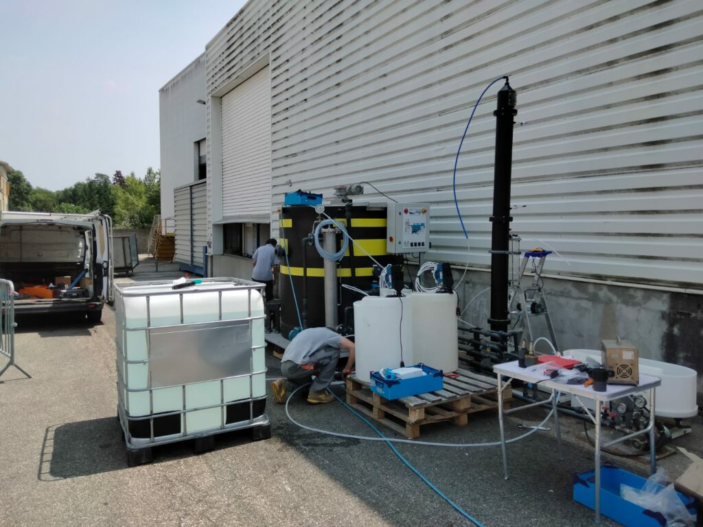 Identification et caractérisation de solutions d’élimination d’un micropolluant dans l’industrie textile