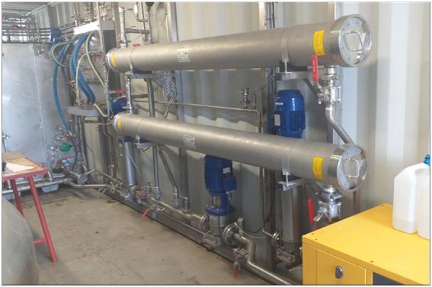 Définition, validation et mise en oeuvre d’une filière innovante de traitement d’effluents